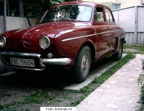 registrul RENAULT DAUPHINE din RO :) - inca una la bacau - Classic corner