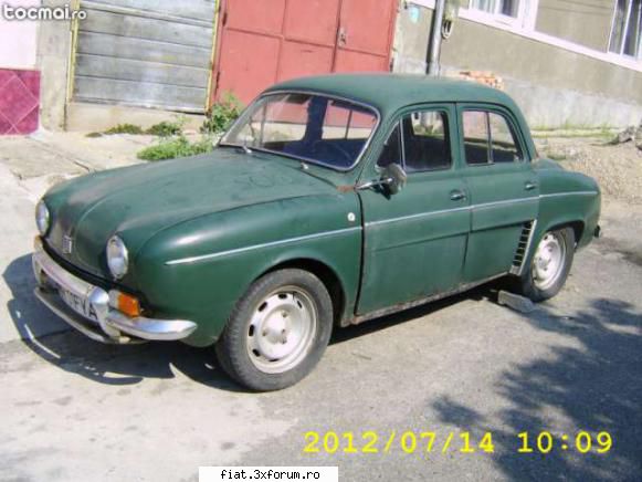 registrul RENAULT DAUPHINE din RO :) - inca una se pare tot in Bucuresti : Renault - Classic corner