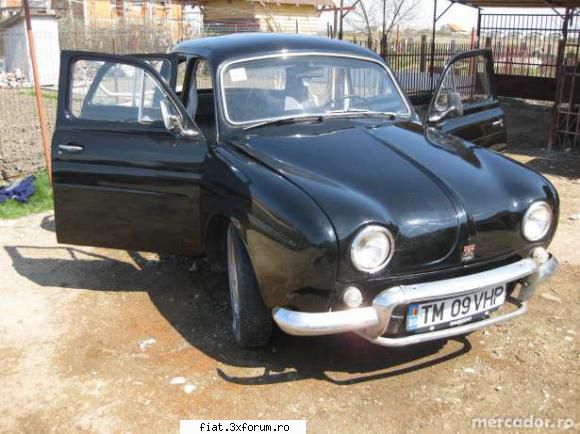 registrul RENAULT DAUPHINE din RO :) - una neagra in timisoara Telefon - Classic corner