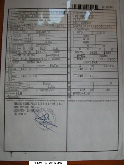 registrul auto roman - Luni 3 aprilie m-am trezit devreme,m-am invoit de - Discutii libere