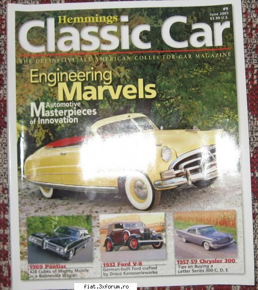 reviste Hemmings classic car - usordegasit - Anunturi