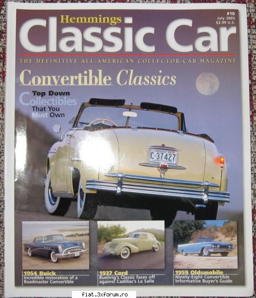 reviste Hemmings classic car - usordegasit - Anunturi