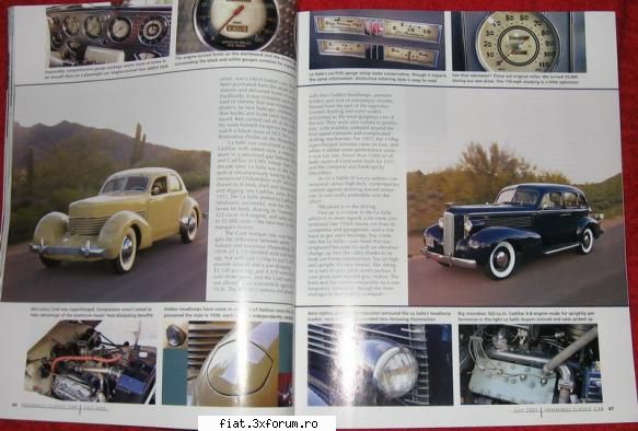 reviste Hemmings classic car - am pus si niste poze din reviste, pentru - Anunturi