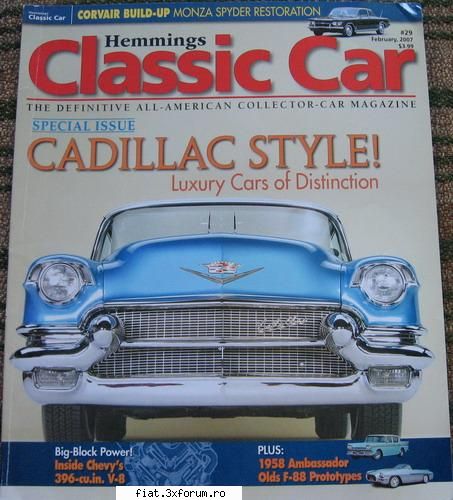 reviste Hemmings classic car - majoritatea sun din 2007 - Anunturi