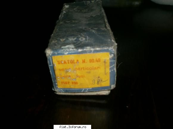 se vand urmatoarele piese NOS - set complet bolturi punte fata fiat 850 - Club Fiat 850