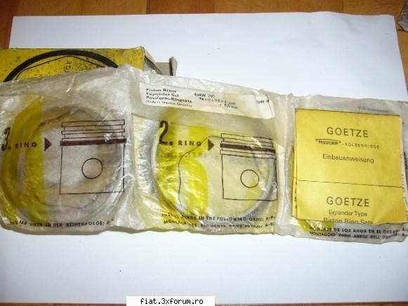 set complet segmenti BMW 700 - set segmenti (Goetze sigilati) BMW 700, greu de - Anunturi