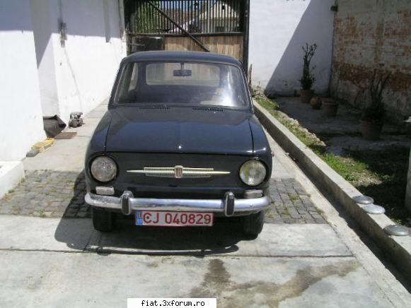 sunt fiatist ! oarecum, din nou - si una din fata vazuta - Club Fiat 850