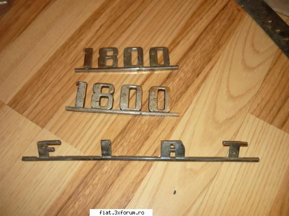 suport numar si emblema fiat 1800 - embleme fiat lei stare ok prefer sa fiu contactat - Club Fiat 1800