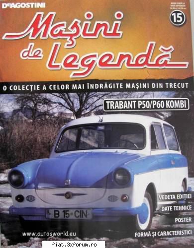 traby P 60 penultima achiziție - a apărut revista - Alte marci