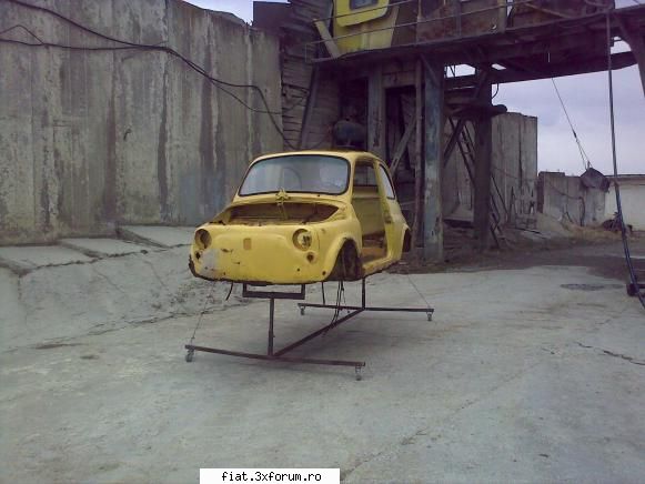 un alt 500 - un 500 la rotisor pregatit pentru intrat in garaj - Club Fiat 500 & 600