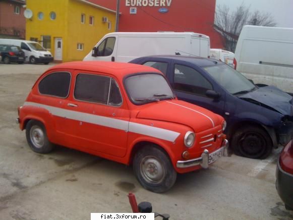 un nou fiat pe asfalt :hi: - evoluam se pare ca asteptam ornamentul de far de - Club Fiat 500 & 600