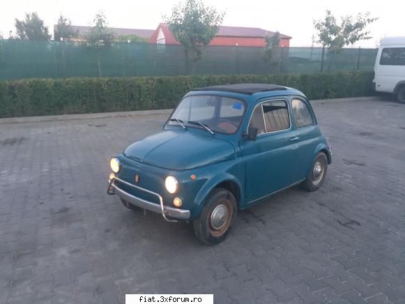 vand FIAT 500 - Fiat 500 in stare buna de functionare: se poate - Anunturi