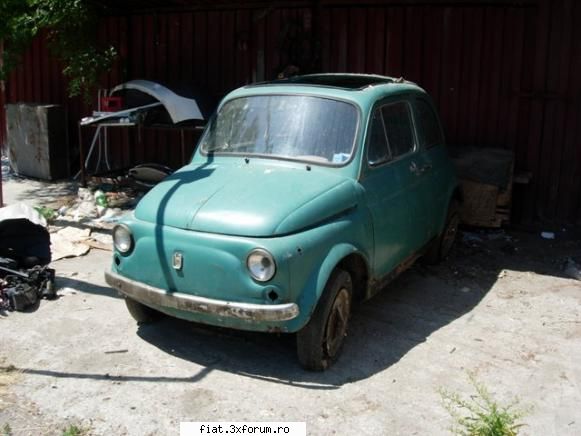 vand FIAT 500F si 500D - biker - Club Fiat 500 & 600