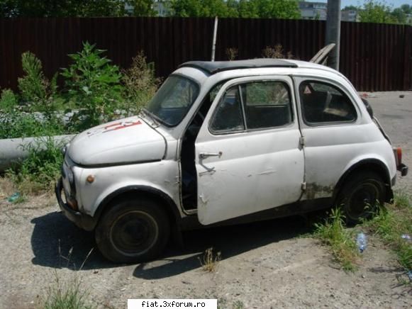 vand FIAT 500F si 500D - biker - Club Fiat 500 & 600