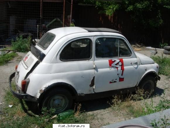 vand FIAT 500F si 500D - biker - Club Fiat 500 & 600