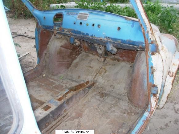 vand FIAT 500F si 500D - pe aceasta caroserie am vrut sa sa pun un monstru - Club Fiat 500 & 600
