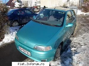 vand Fiat Punto S 55 - an de fabr. 1994, benzina, 1108 cmc,consum 5,5 - Masina mea...