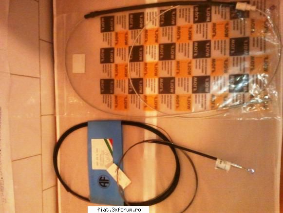 vand PIESE NOI de fiat 600 D - cabluri acceleratie, ambreiaj, soc, frana de mana - Bursa