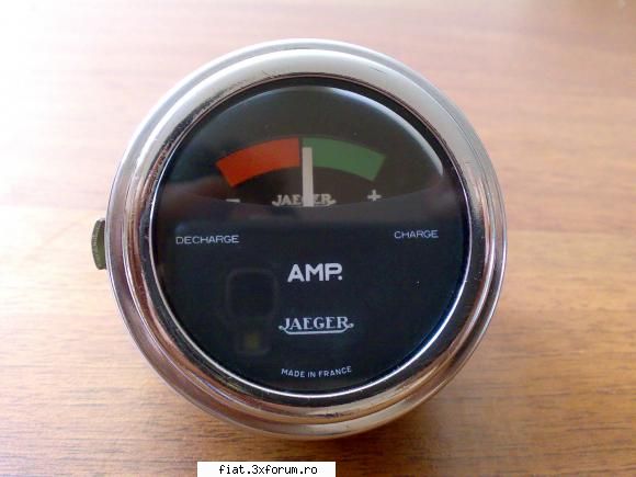 vand ampermetru JAEGER nou - vand ampermetru JAEGER nou diametru 52 mm pret 70 - Anunturi