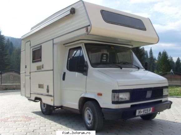 vand fiat euramobil, 1991, motor 1.9 d, recent adus din germania, 4 locuri de dormit, toaleta cu si