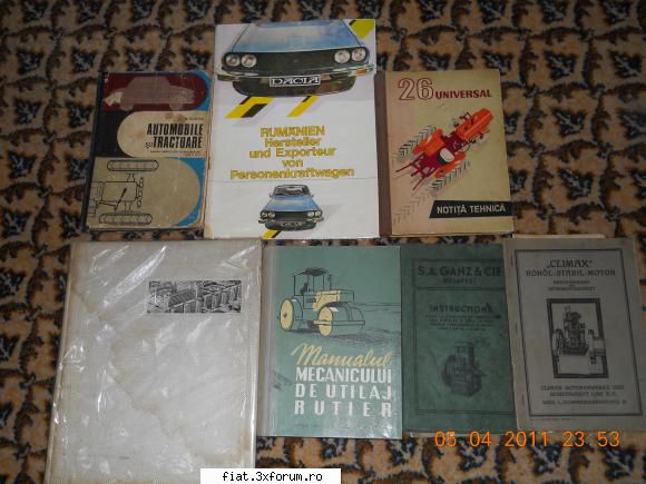 vand carti rare - Tel: Tractorul 26 universal - uzinele Ernest - Anunturi