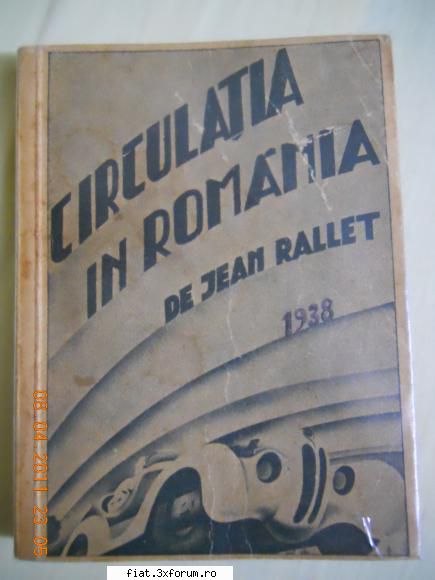 vand carti rare - Circulatia in Romania de Jean Rallet 1938 - Anunturi
