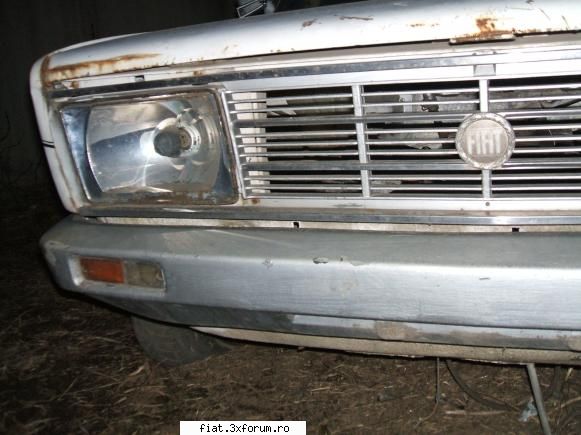 vand citeva elemnte fiat 131 tc break - masca nichelata,semnalizatoare,bara fata,farul - Bursa