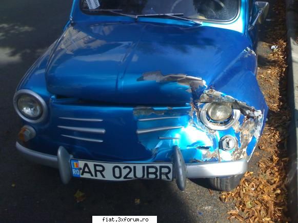 vand fiat 600 lovita urgent - reducere, faceti oferte sau daca nu il vreti - Club Fiat 500 & 600