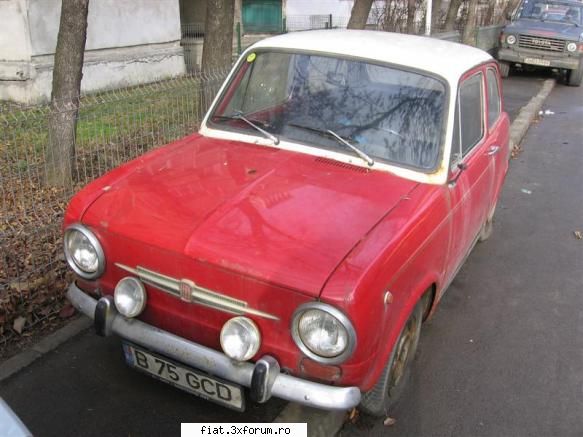 vand fiat 850 - localitate bcuresti. pretul este de 1200 de lei - Club Fiat 850