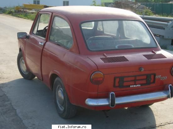 vand fiat 850 rosu - marius306 - Bursa