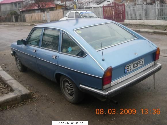 vand lancia beta 1600 - are numere noi si ITP valabil - Bursa