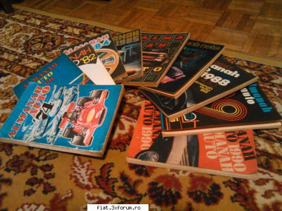 vand lot almanah auto - vand lot 10 bucati almanah auto 100 RON tel - Anunturi