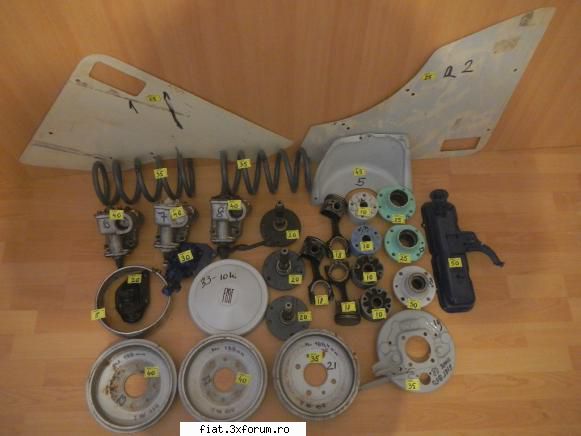 vand lot piese fiat 850 - Romeo600 - Club Fiat 850