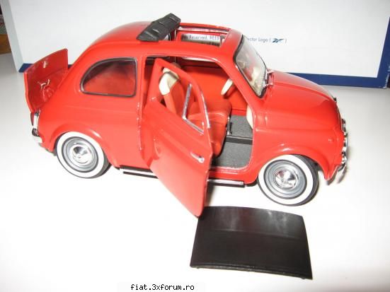 vand macheta fia 500 - SE VINDE MACHETA FIAT 500 NUOVA . FIRMA SOLIDO - Bursa