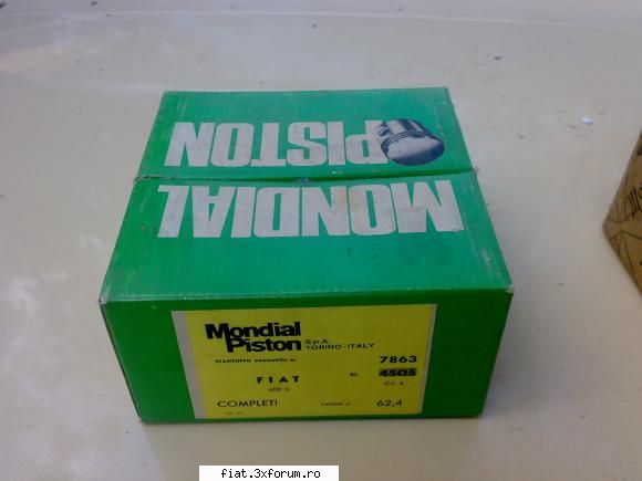 vand piese fiat 600 - set motor cota 2 62.4 nou si complet - Bursa