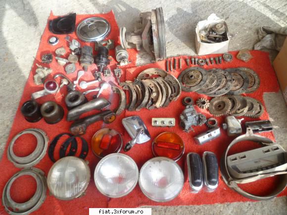 vand piese fiat 850 - tel doar la tel si le pun pe fan urgent - Club Fiat 850