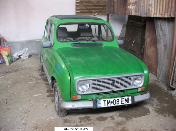 eu sunt din este e original mai putin culoarea exterior. vand renaul4gtl cabrio