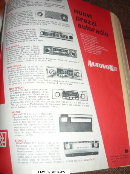 vind catalog-almanah auto din 1967 Quatroroute - romeo.iancu - Anunturi