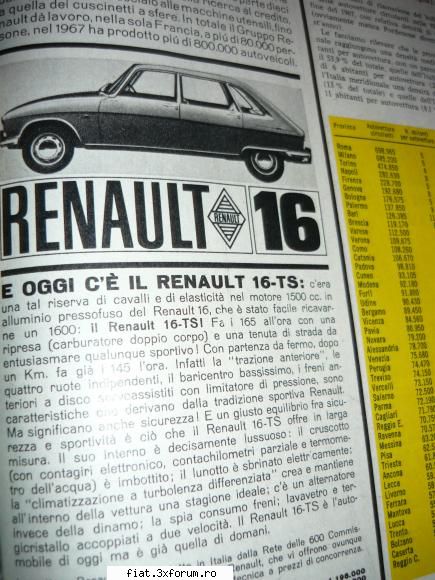 vind catalog-almanah auto din 1967 Quatroroute - romeo.iancu - Anunturi