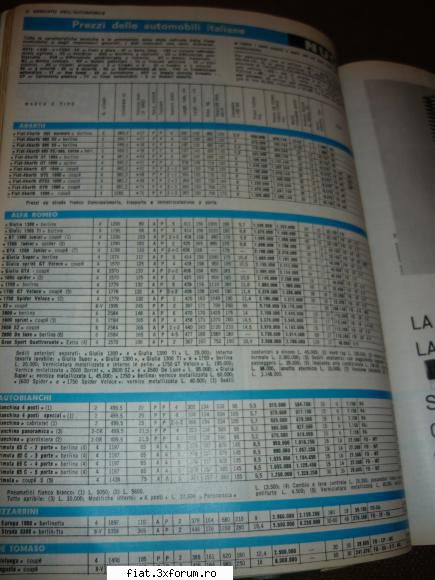 vind catalog-almanah auto din 1967 Quatroroute - poza 16 preturile mainilor - Anunturi