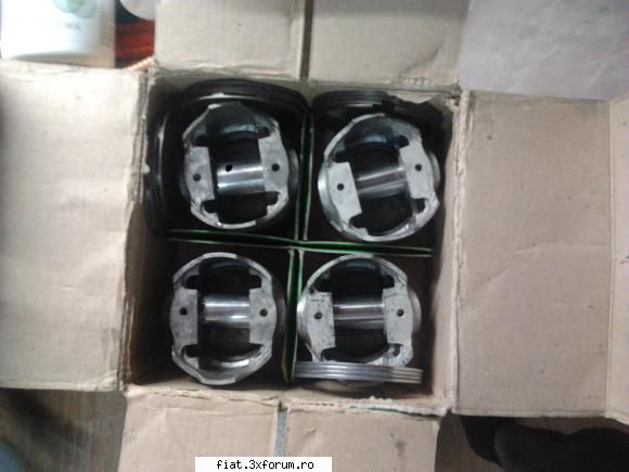 vind set pistoane. - set pistoane noi cota 0 , fiat 850 , 300 lei - Club Fiat 850