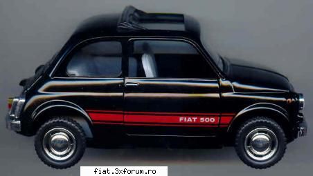 vreau si eu un fiat 500 - nu imi place galbenul... desi as fi tentat sa fac - Bursa